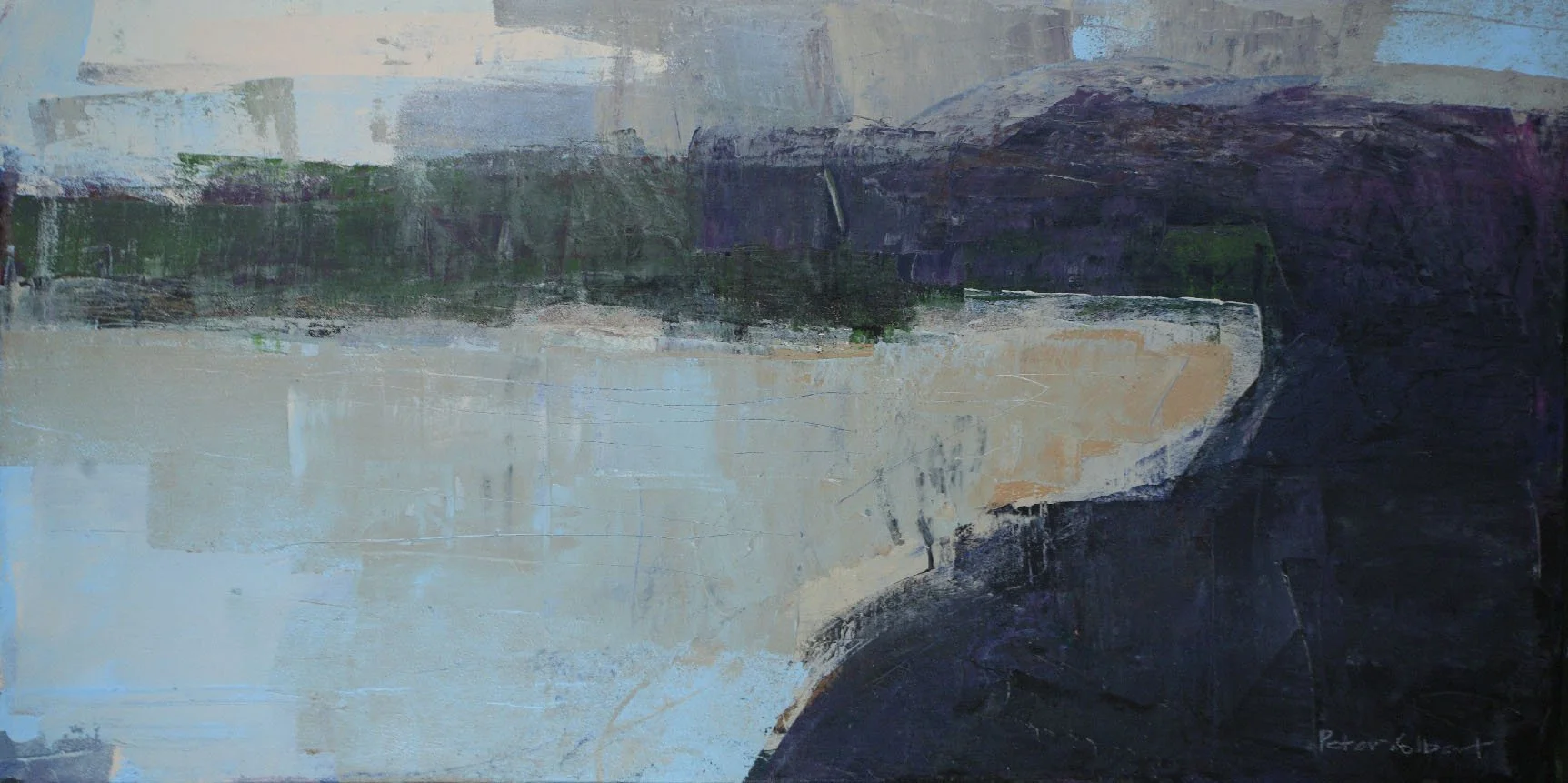 Huron Bay #1, 18 x 36"