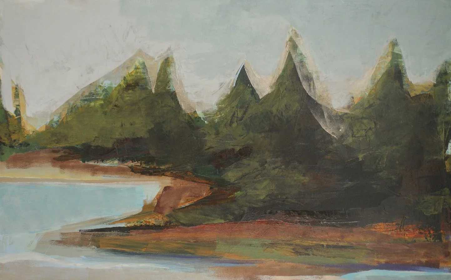 April Morning, 30 x 48"