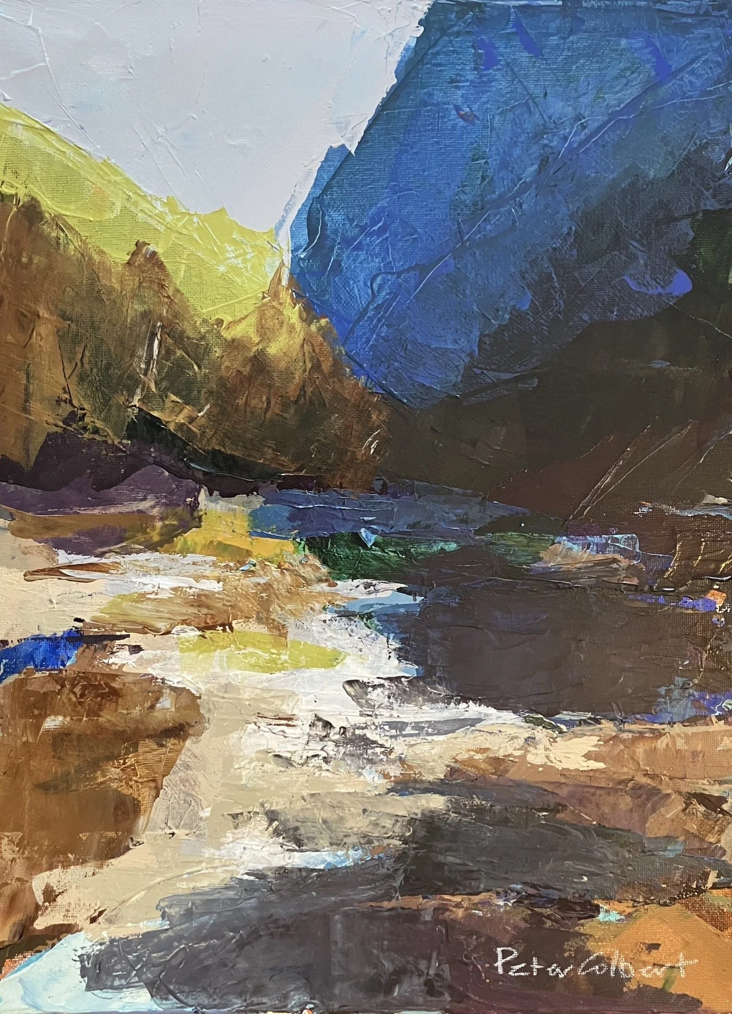 Hill Shadow, 16 x 12”
