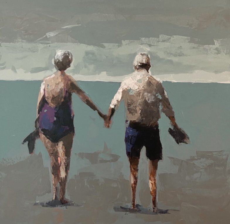 The Long Game, 24 x 24”