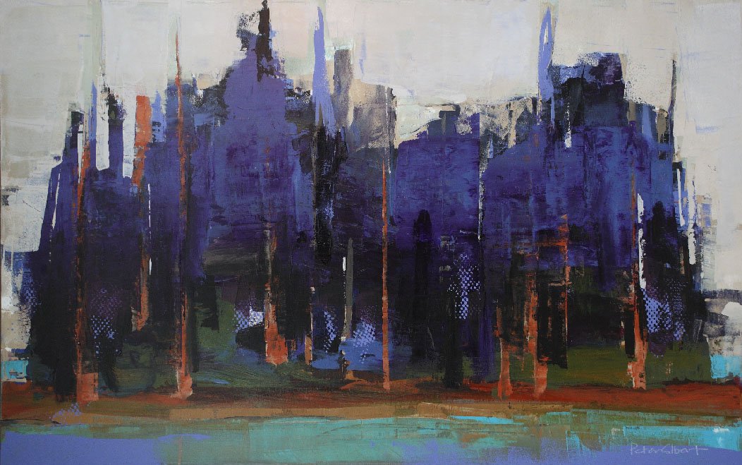 Mystic Morning, 30 x 48"
