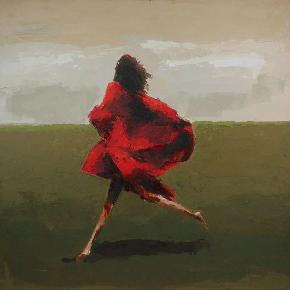 Escapade #1, 40 x 40"