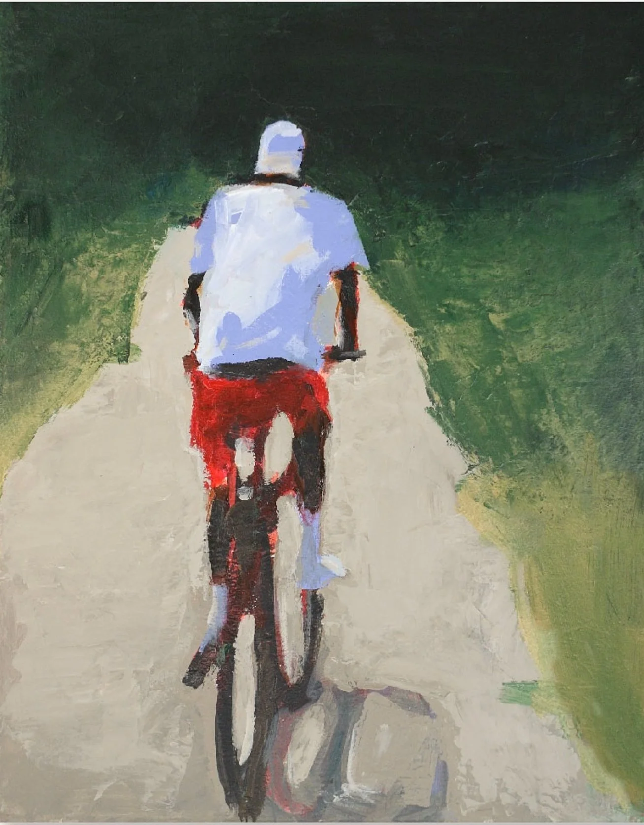 Destination Unknown, 20 x 16”