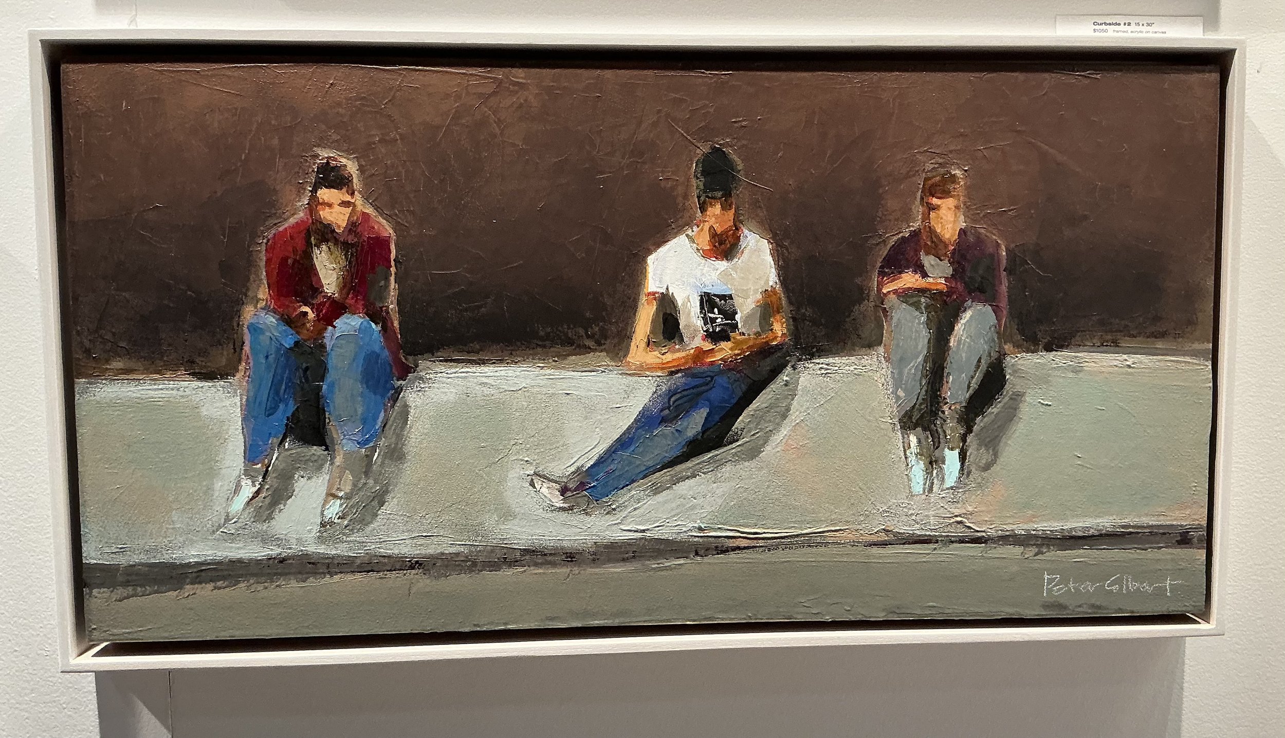 Curbside #2, 15 x 30”