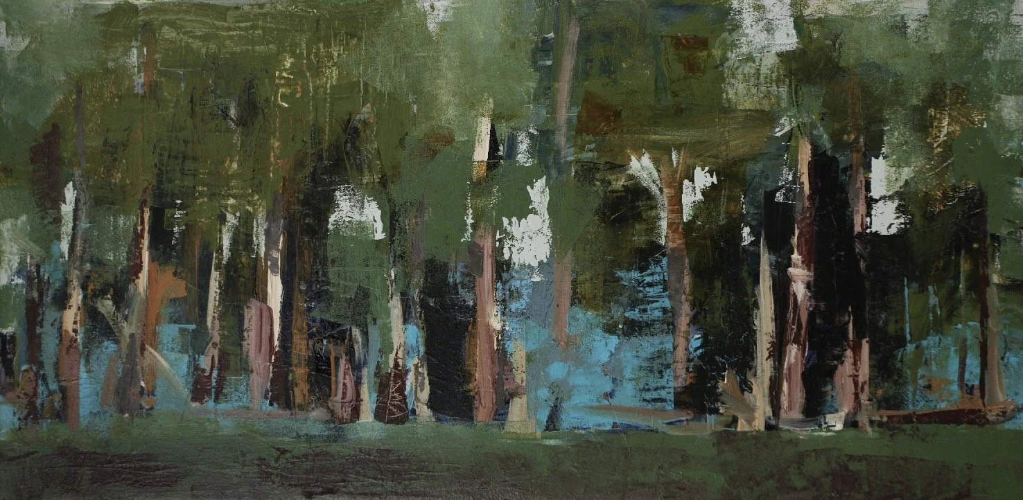 Mystery Creek, 18 x 36"