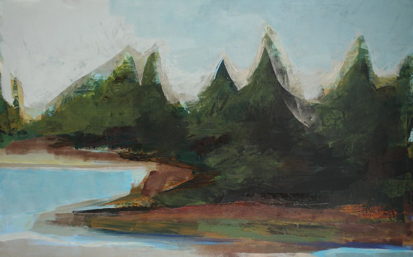 April Morning, 30 x 48"