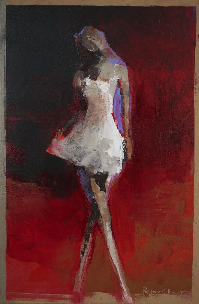 Fiery Grace, 30 x 20"