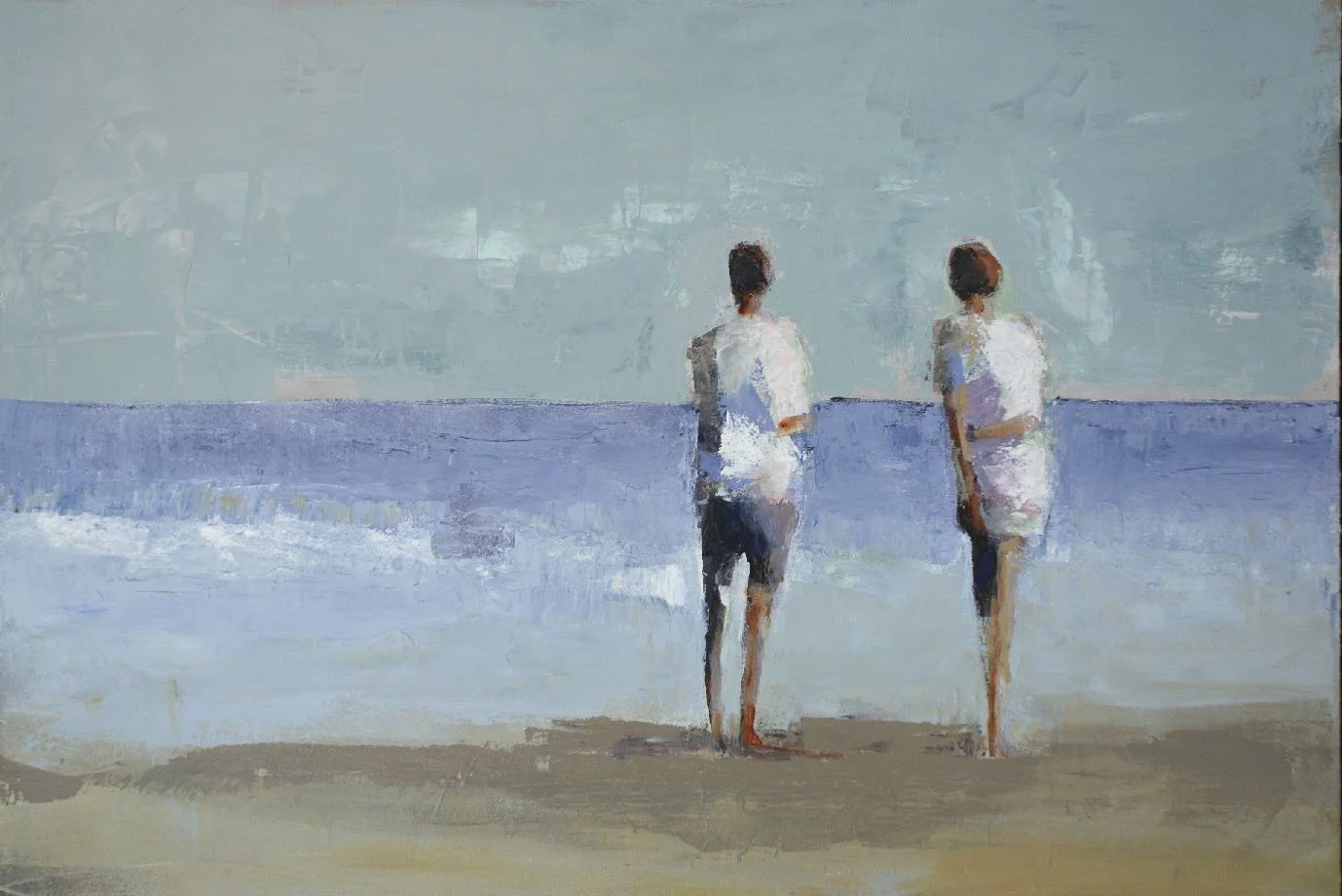 Reflecting, 24 x 36"