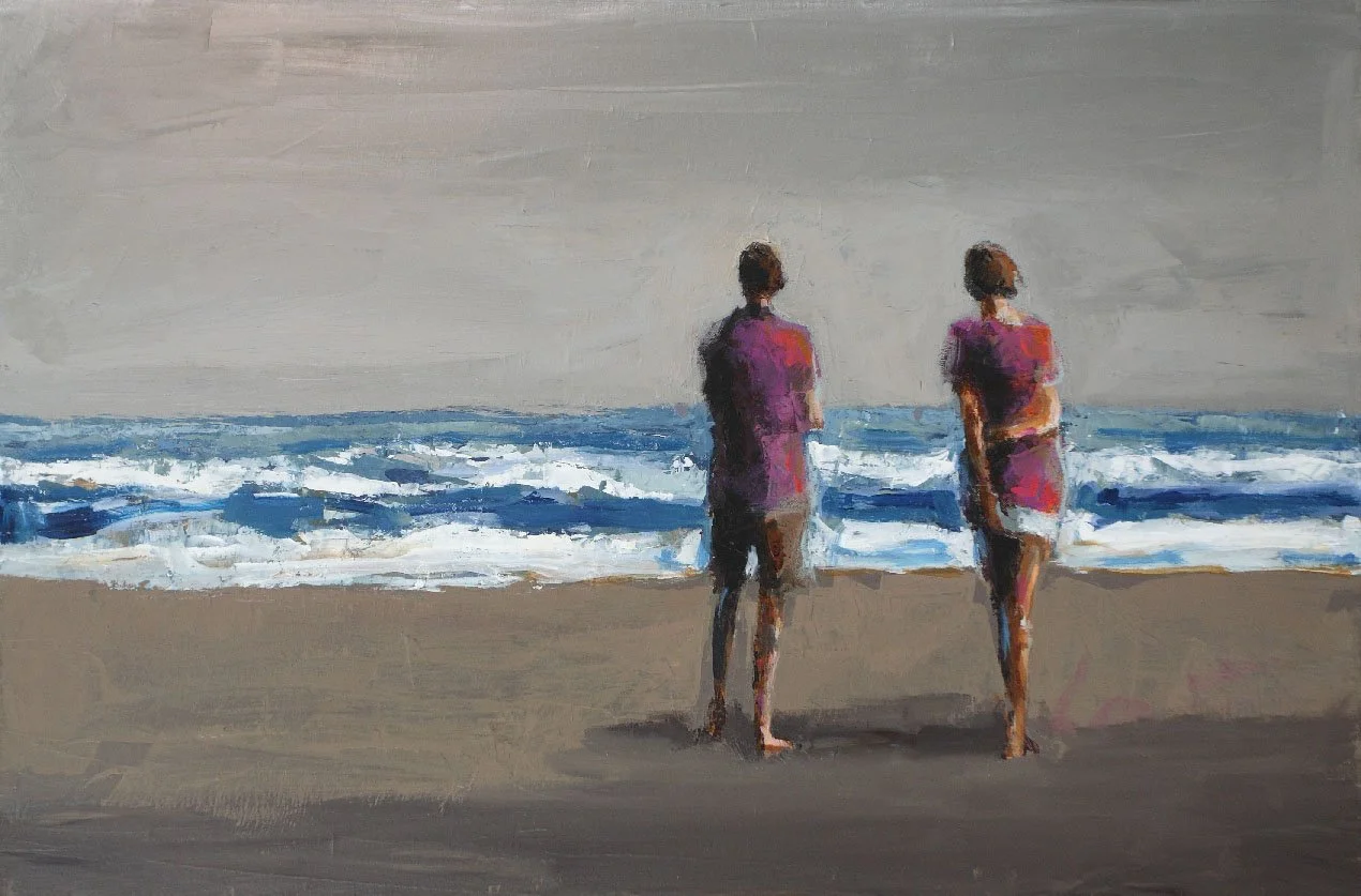 Reflecting, 24 x 36"