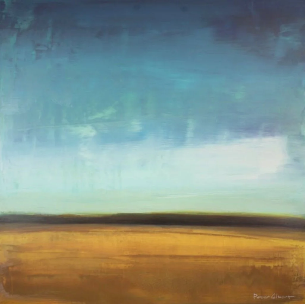 Field Ridge #3, 24 x 24”