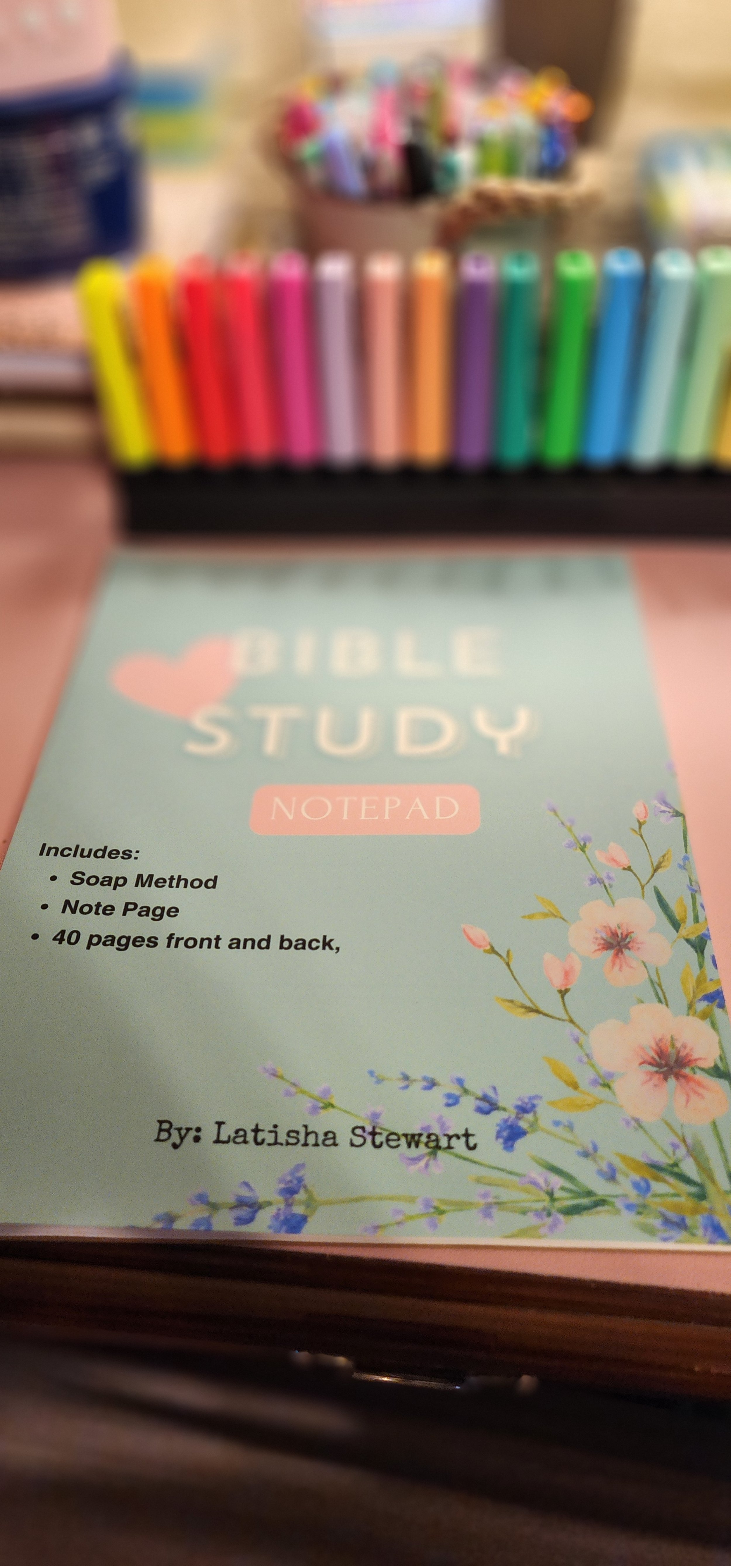 Bible Study Notepad