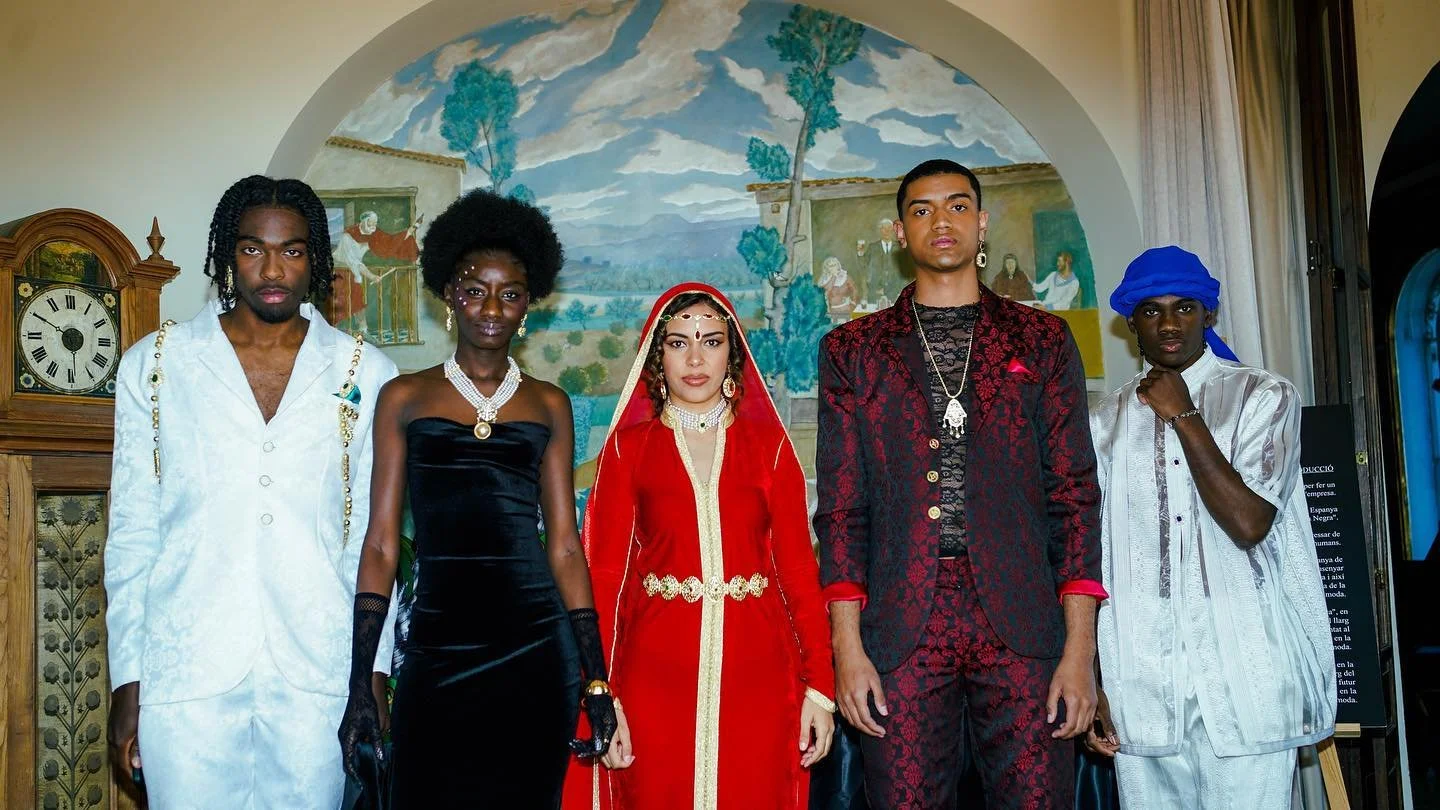 The 'Elegance of Black' collection pays tribute to the majesty of African royalty, capturing the essence of nobility and elegance in each garment. Inspired by the rich histories and symbols of the African flags, each design tells a story of tradition