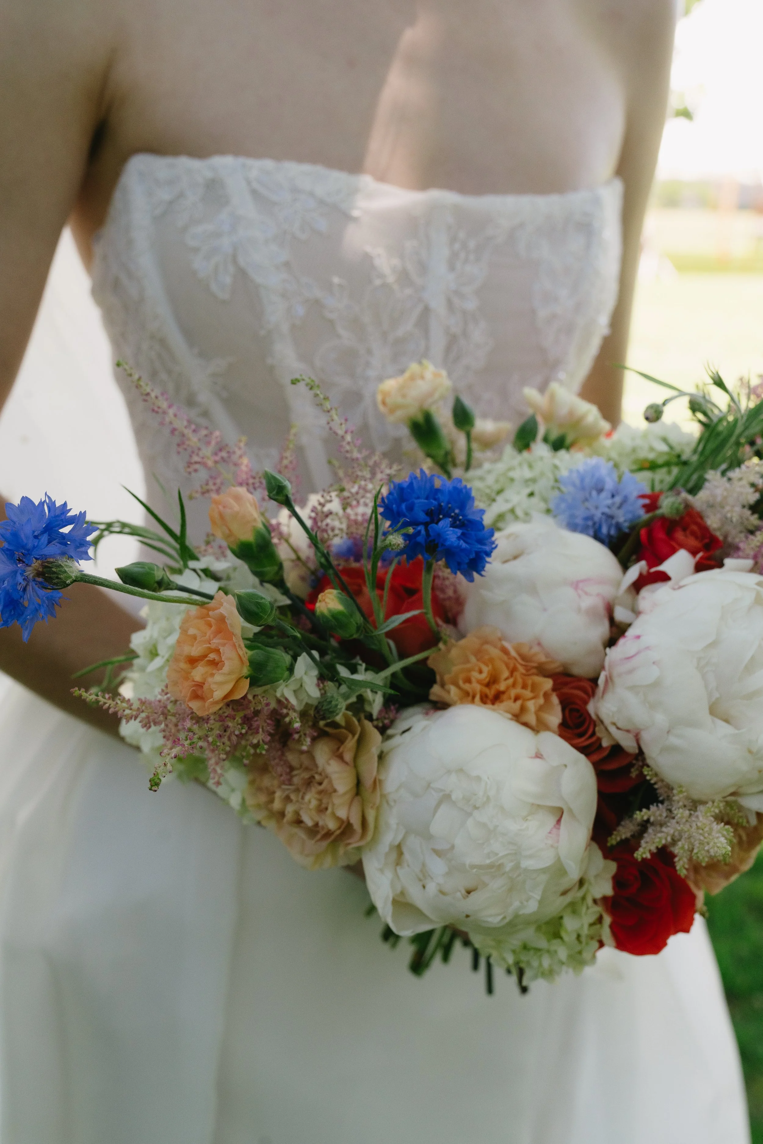 A Colorful Summer Wedding at Harkness Chapel, Connecticut