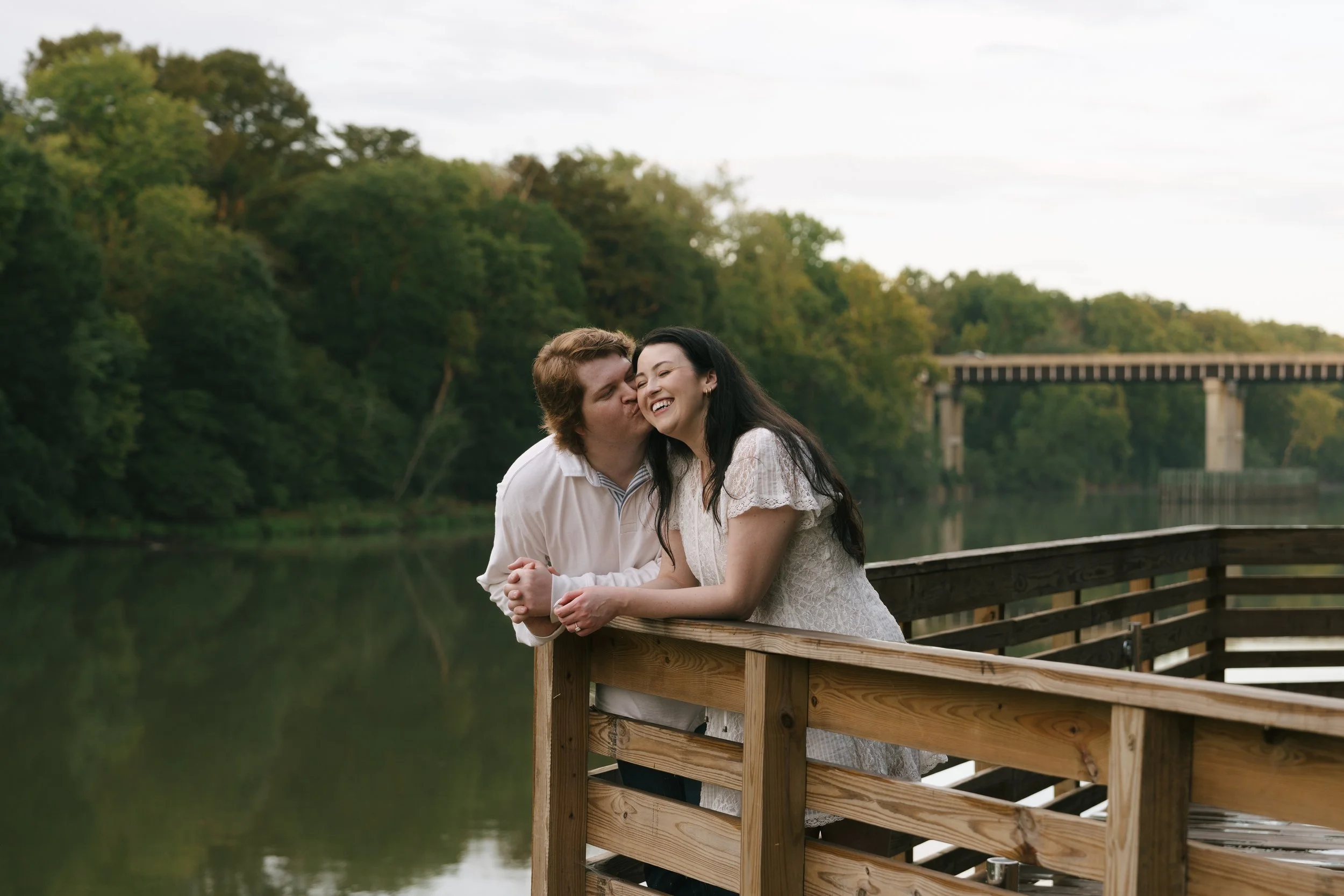 A Rainy North Carolina Engagement Session