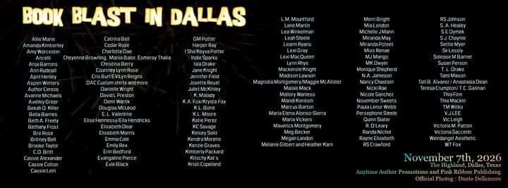 Book Blast Dallas