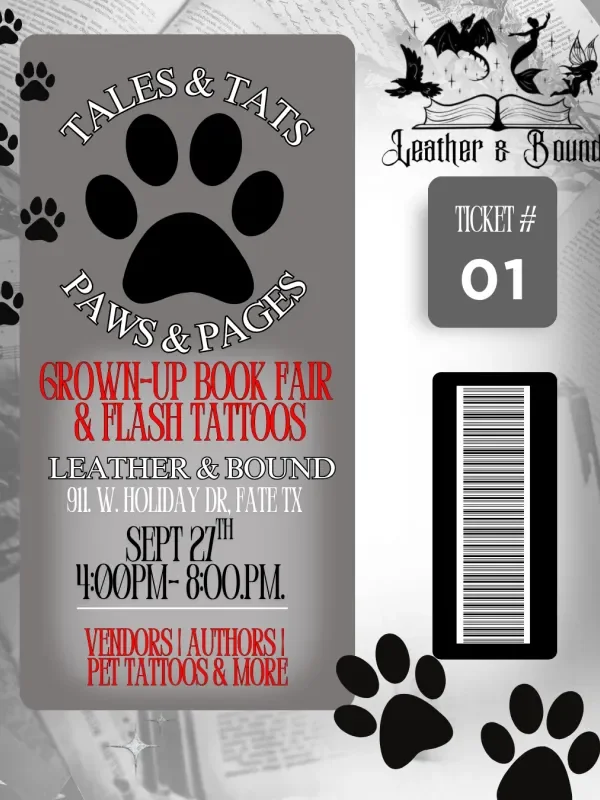 Tales & Tats: Paws and Pages
