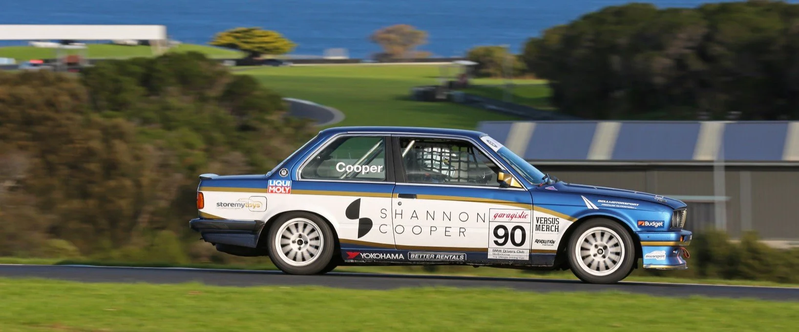 COOPER SURVIVES WILD STORM AT ISLAND PARADISE