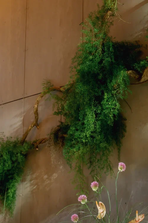 Gather Greene Walll Installation Close up.webp