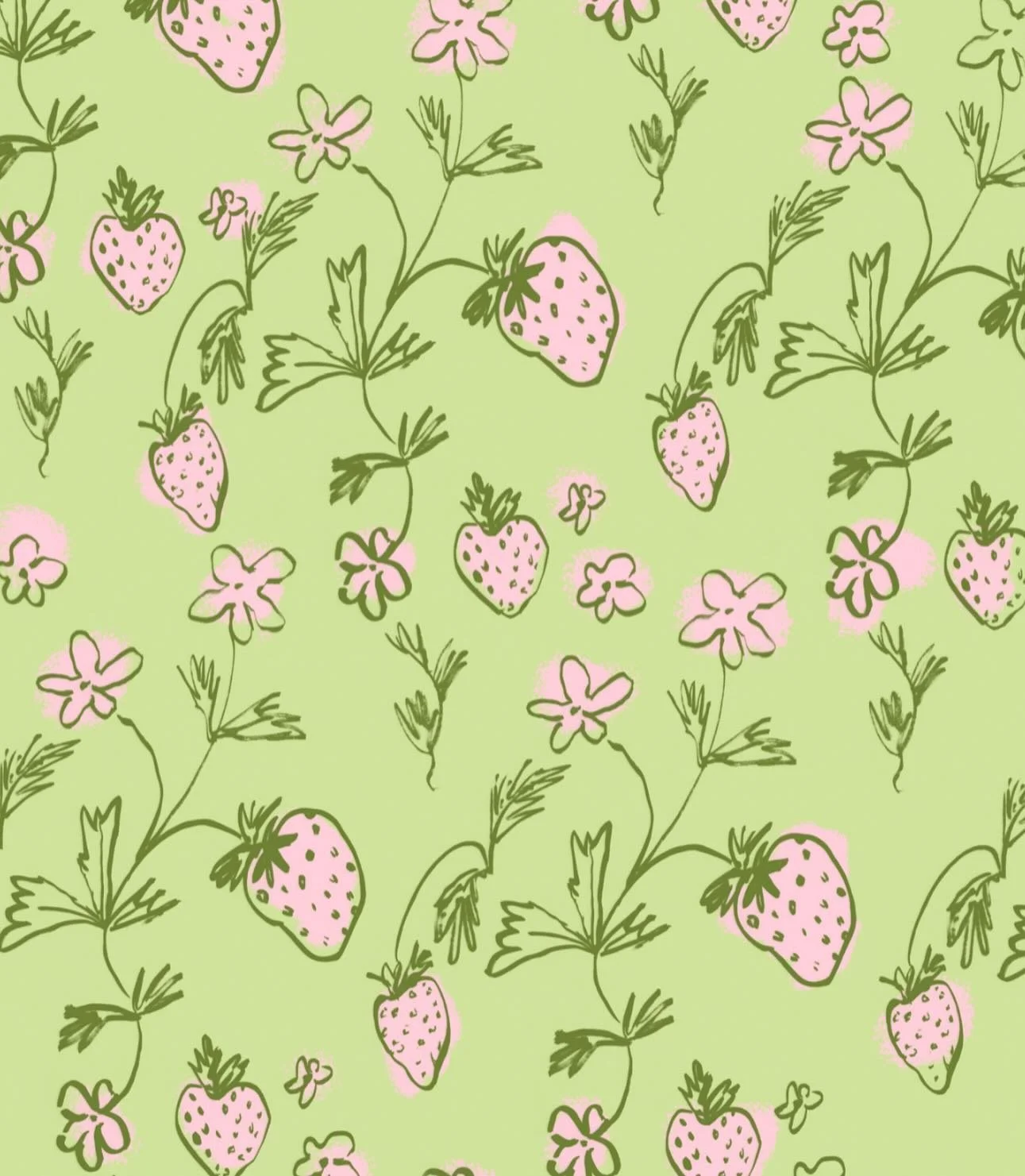 Spring has sprung! 🍓 #weddinginvitations #weddinginviteinspiration #illustration  #savethedate