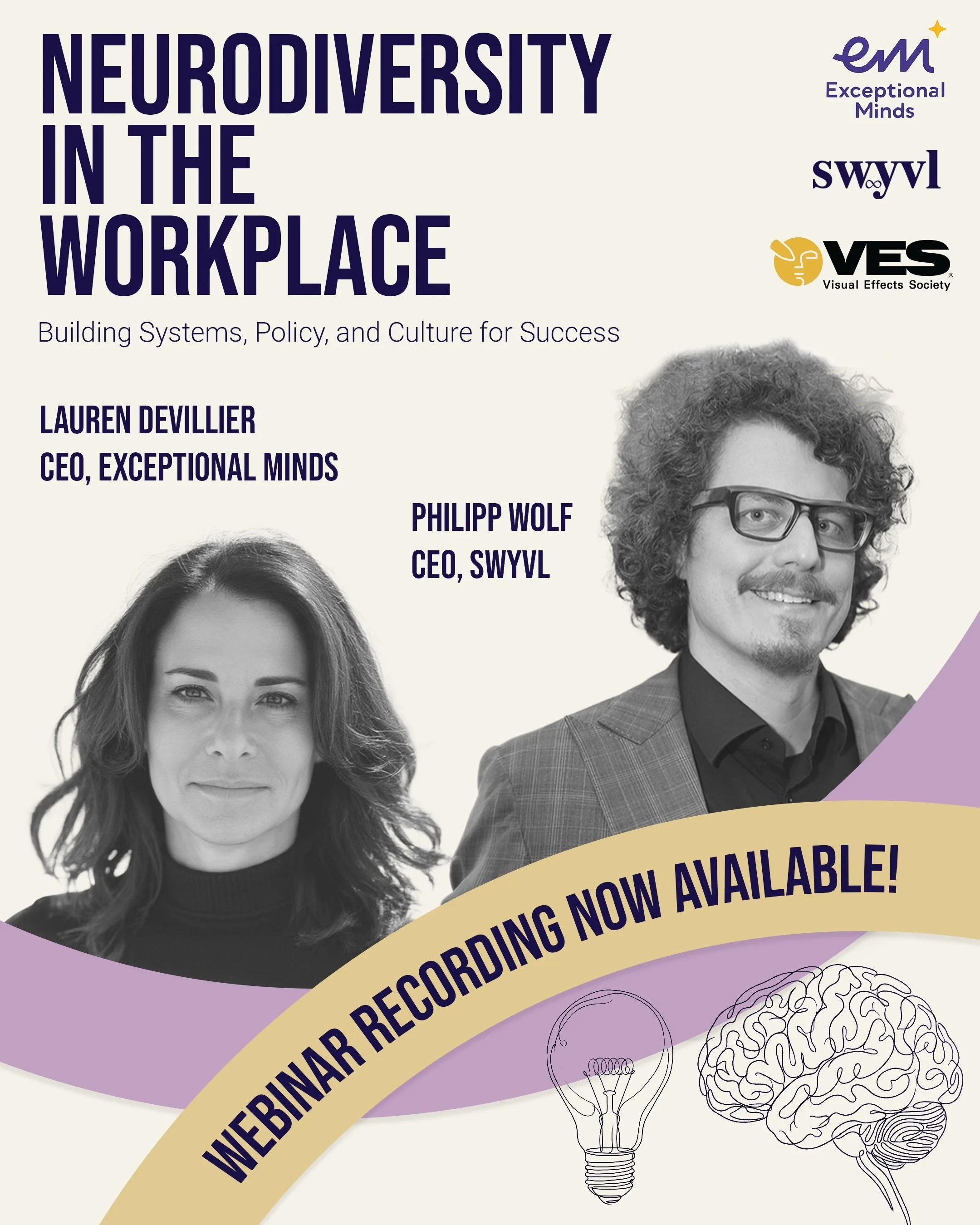 Visual Effects Society Webinar: Neurodiversity in the Workplace