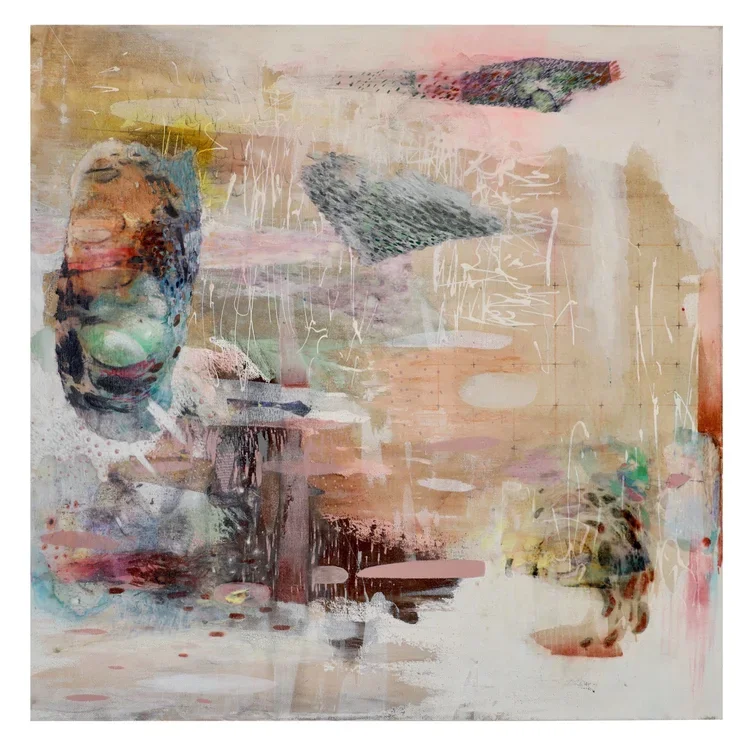 "Proximities" | Mixed Media on Canvas | 2022