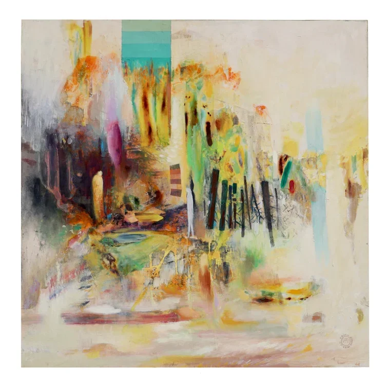 "Zero Hour" | Mixed Media on Canvas | 2021