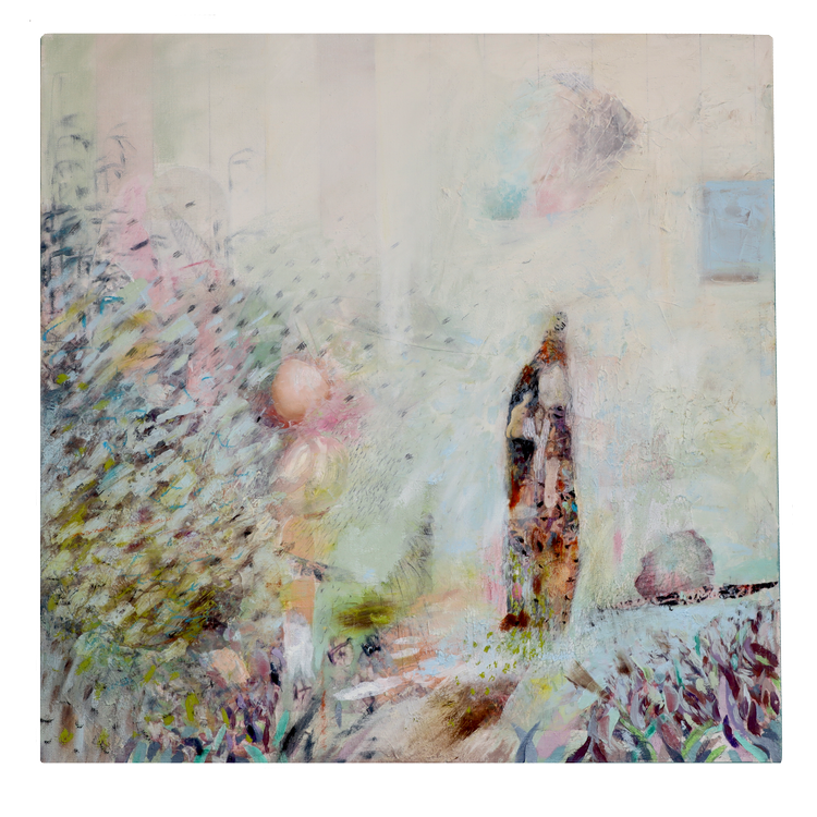 "Towards the Calm" | Mixed Media on Canvas | 2021