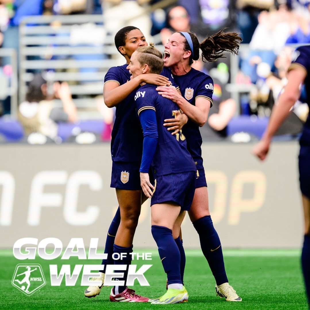 Zee&rsquo;s Goal Reigns This Week 👑

Congratulations to Tziarra on locking in the NWSL Goal of the Week! 🏆 ✨ 

🔗 in bio* 

#GoaloftheWeek #HerefortheCrown