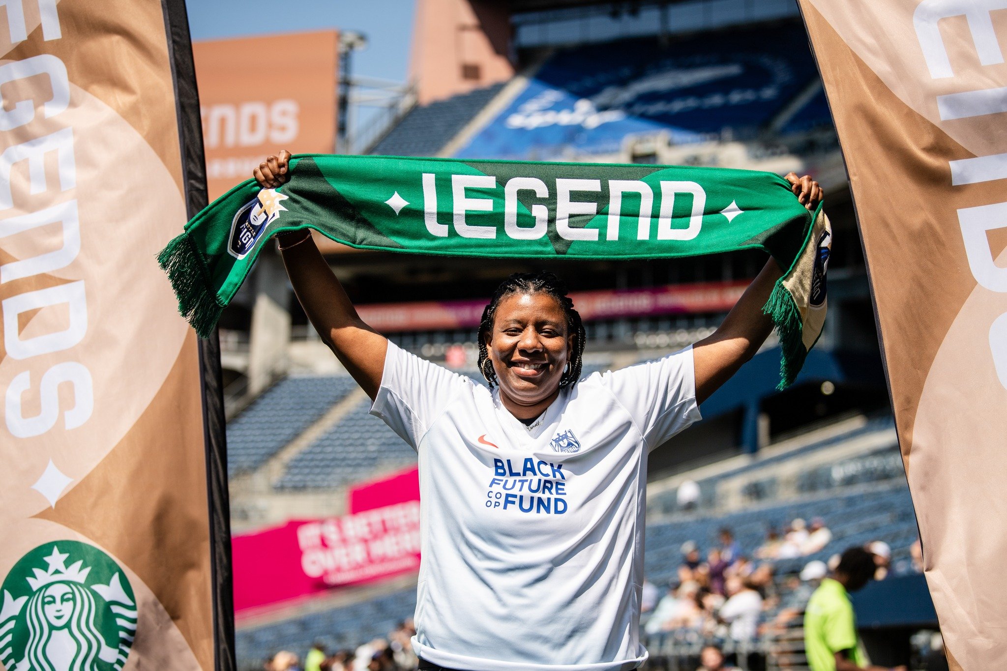 Meet our @starbucks Seattle Reign FC Legend: Joy Hollingsworth &ndash; Seattle City Councilmember

➡ Link in bio*

#Legend