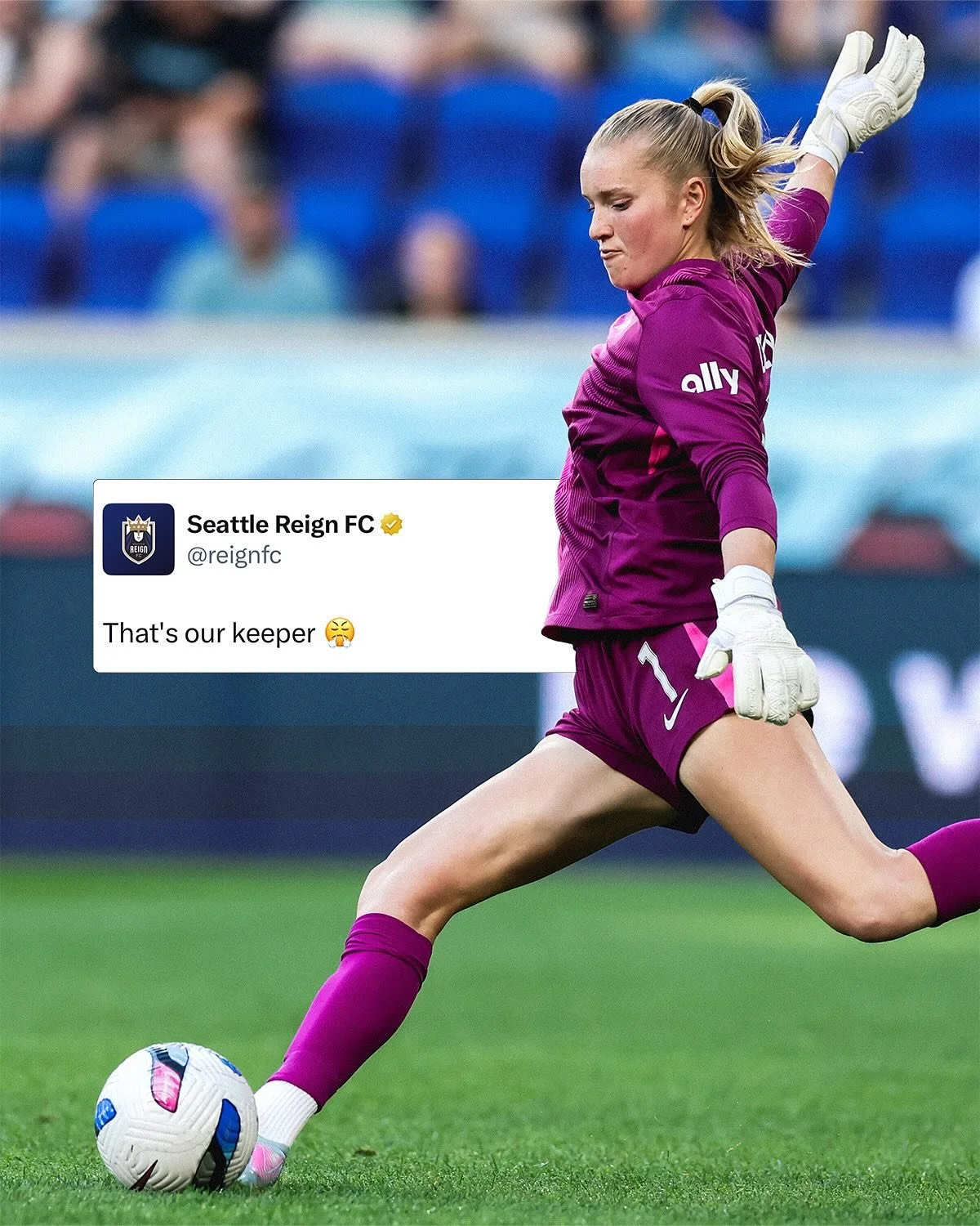 In Claudia we trust 🙌 #cleansheet