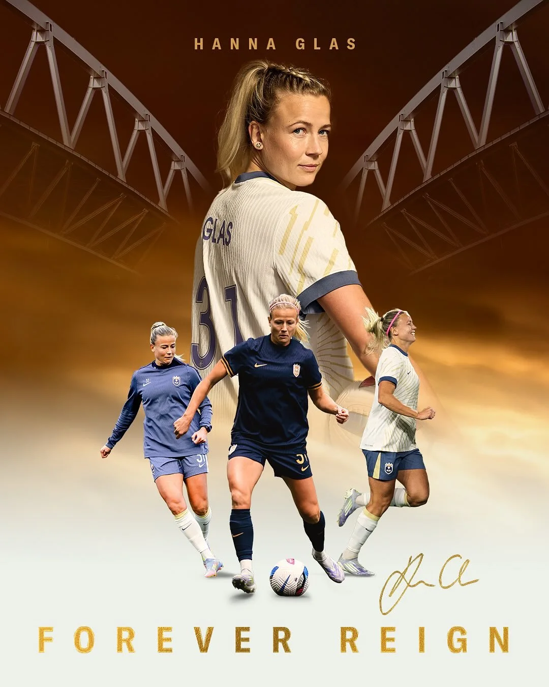 A Remarkable Career, Across the World&rsquo;s Stage 💙

Defender Hanna Glas will retire at the end of the 2025 NWSL season. Thank you, @hannaglas, for bringing your talent and grace to the game, for both club and country. Congratulations on an inspir
