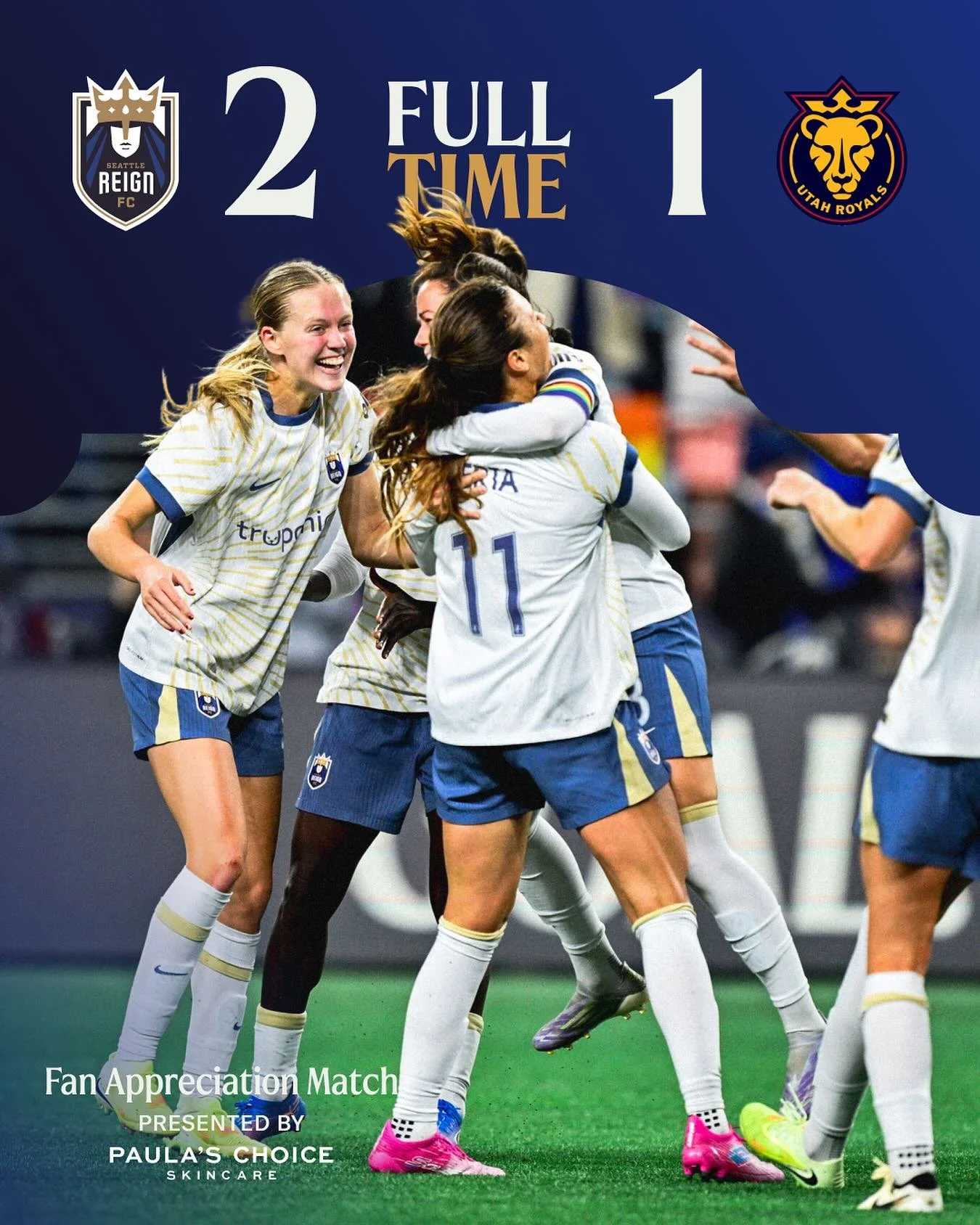 Seattle comes out on top! 👑