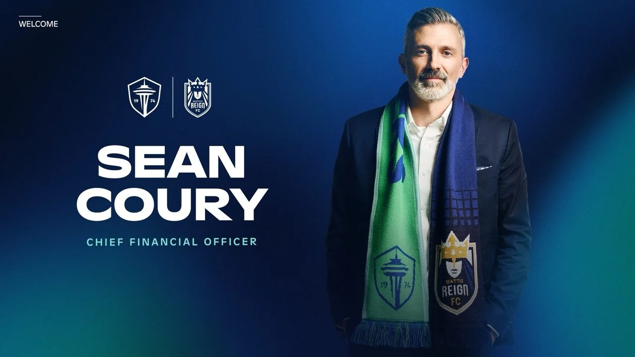Seattle Reign FC and Seattle Sounders FC Appoint Veteran Financial Leader Sean Coury as Chief Financial Officer