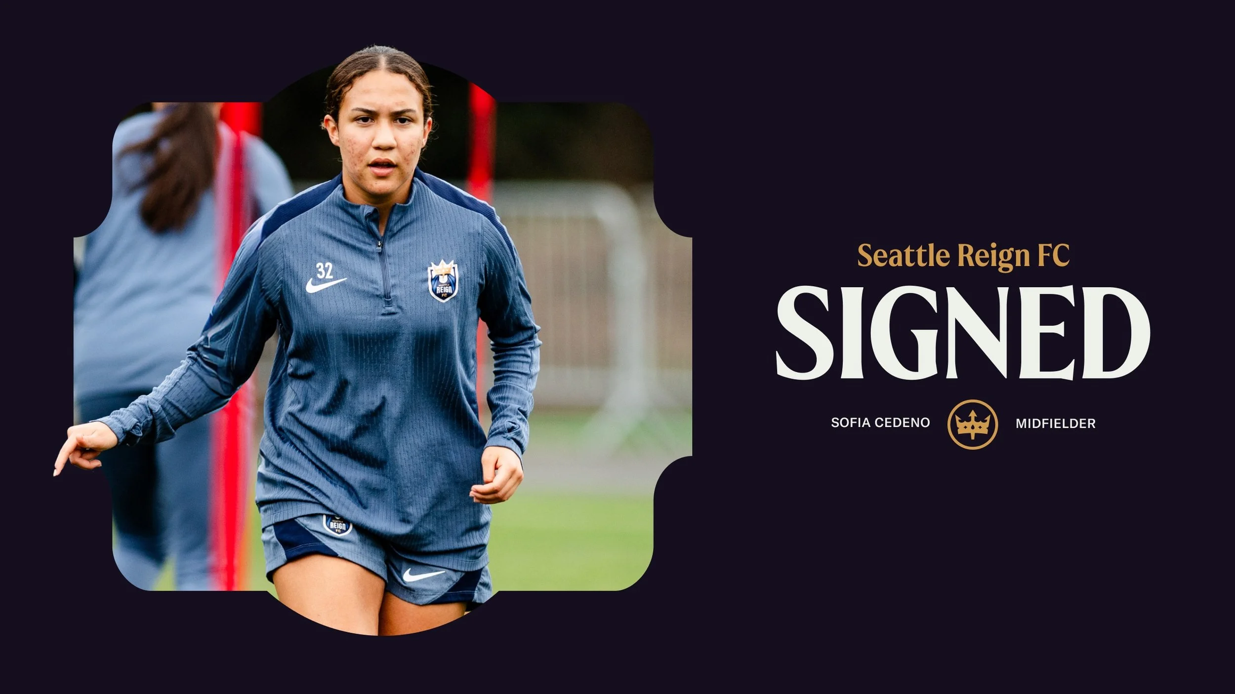 Seattle Reign FC Signs Midfielder Sofia Cedeno
