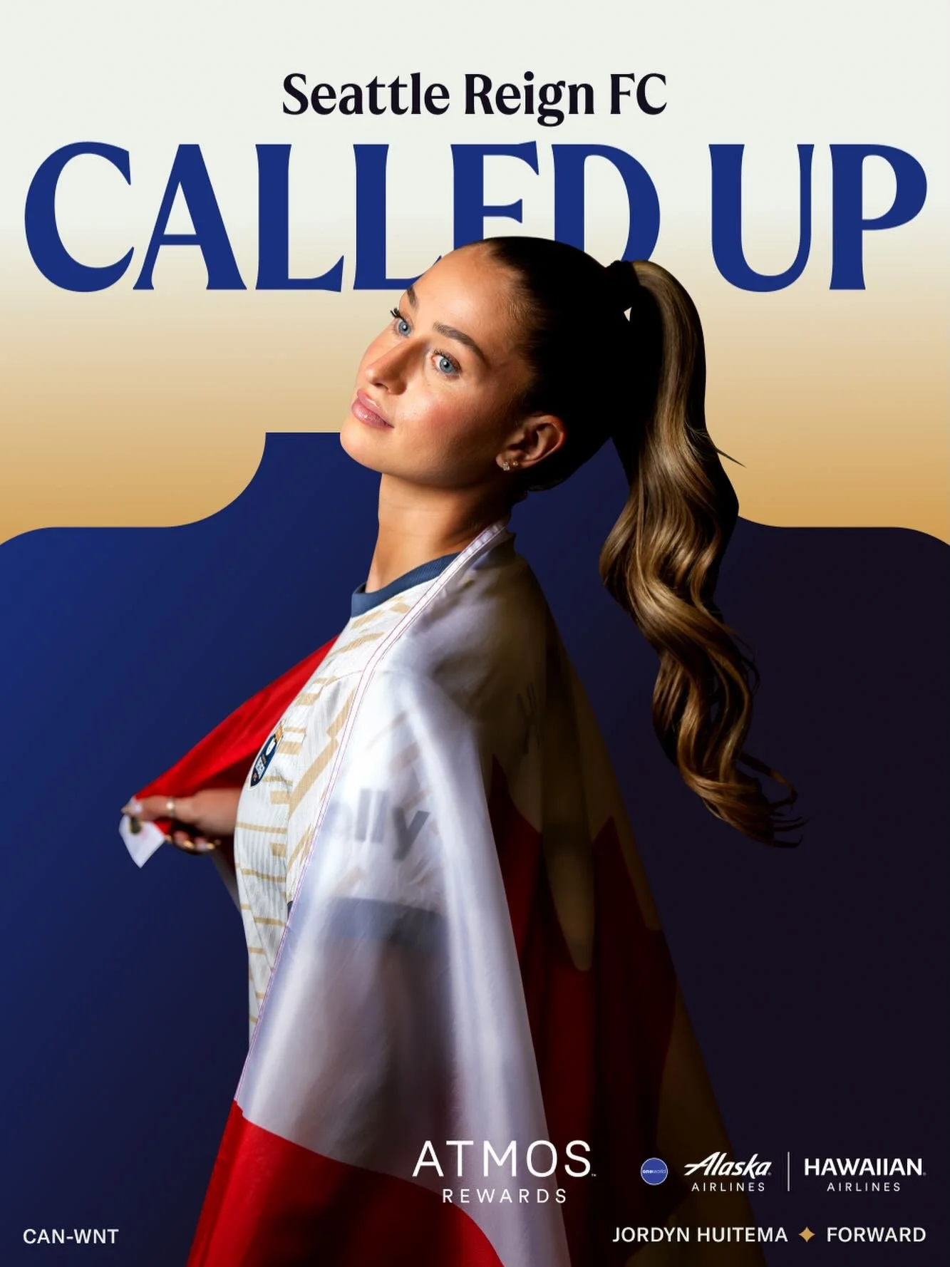 Team Canada on the line ☎️

Jordyn Huitema has been called up to @canwnt for their upcoming friendlies in Japan. 🇨🇦