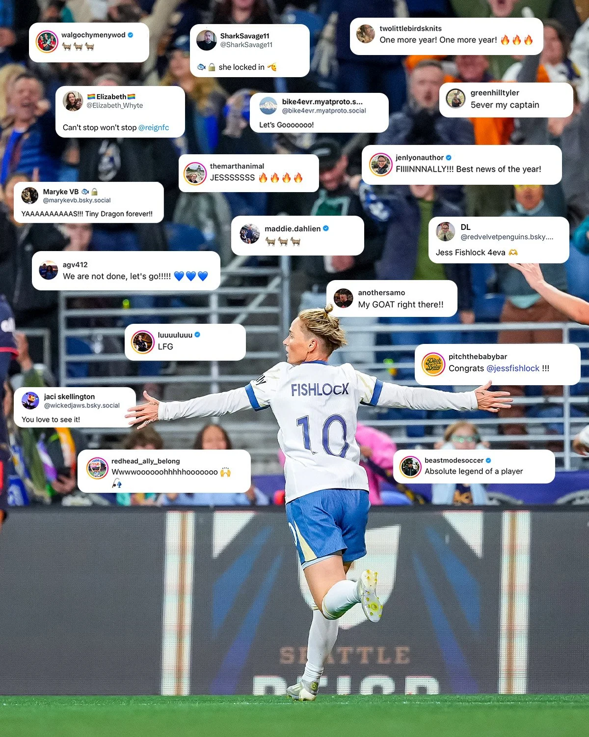 Seattle, you know what&rsquo;s up. 🐟🔒