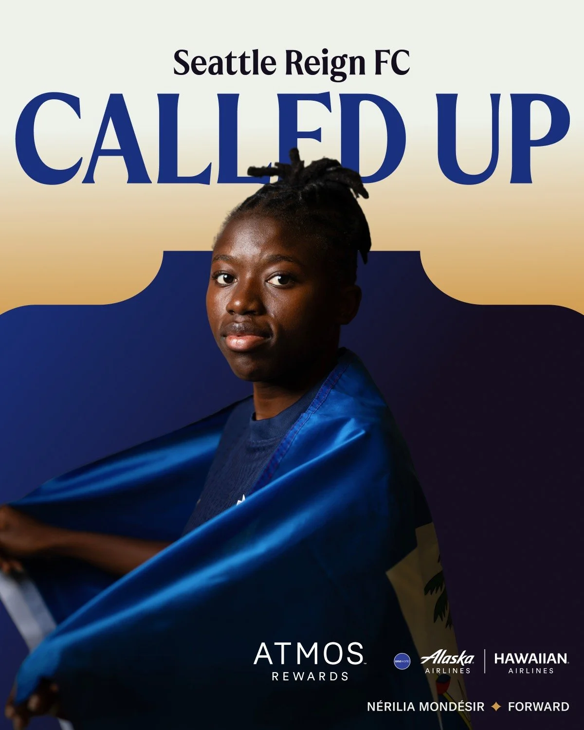 Haiti called, @mondesirnerilia answered 📞

N&eacute;rilia Mond&eacute;sir will join Haiti as they face Belize in their journey towards qualifying for the 2027 World Cup.