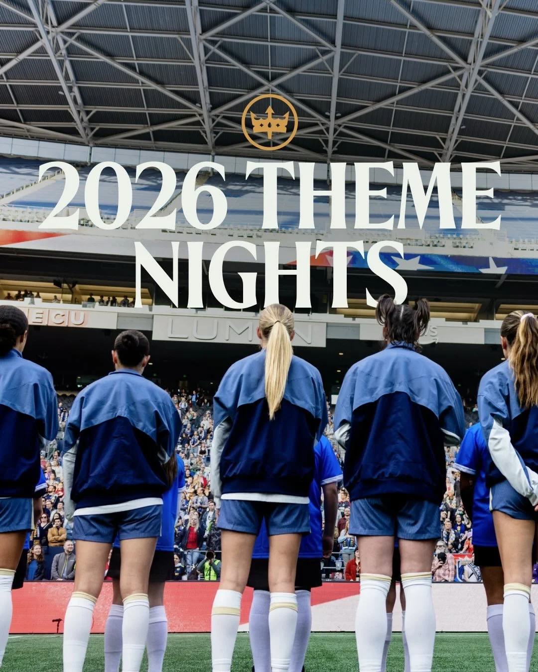 2026 theme nights at Lumen Field loading 📶 💙