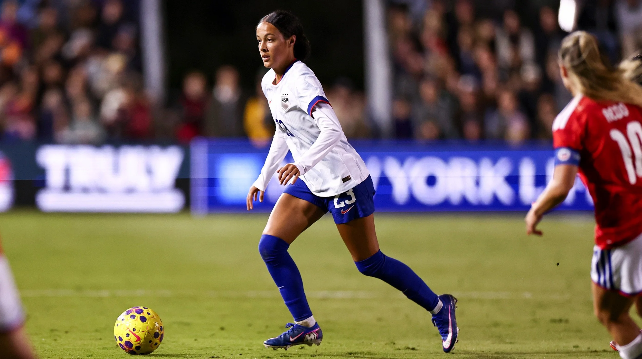 Bugg, Dahlien, Dickey and Meza Feature for USWNT in 5-0 Win Over Chile