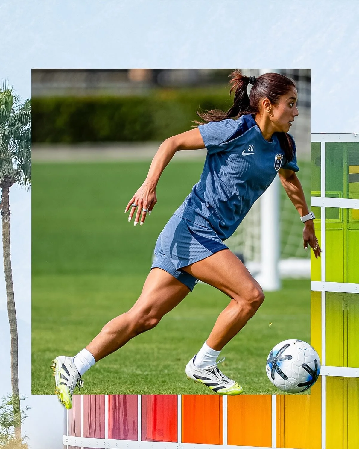 Valley vibes 🌴☀️ 

Preseason grind in Coachella Valley.