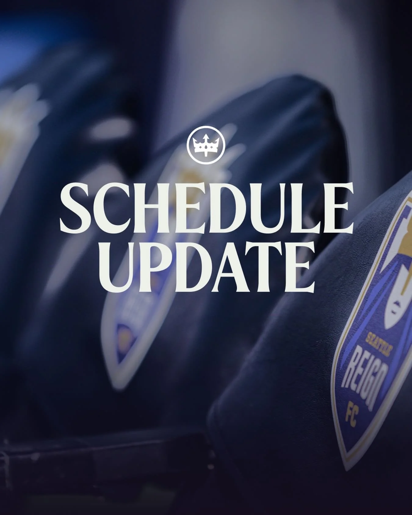 Schedule Update! 📆

Our match against @wearebayfc at @lumenfield has been rescheduled from Friday, September 11 to Saturday, September 12, with kickoff set for 5PM PT.