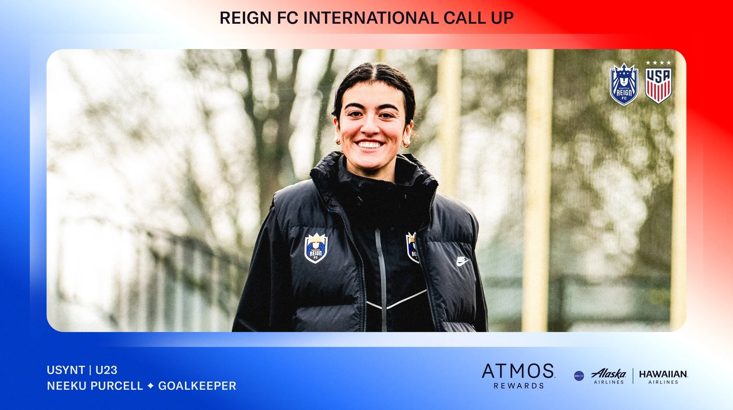 Goalkeeper Neeku Purcell Named to United States U-23 Roster