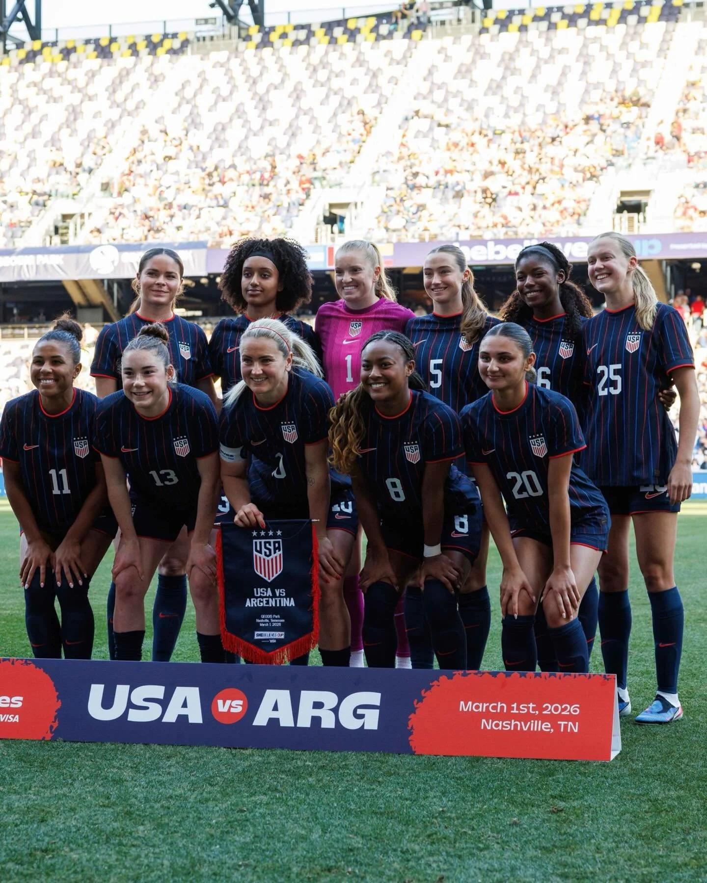 Starts for @claudiadickey_ and @maddie.dahlien in today&rsquo;s @uswnt win! Plus another clean sheet for Claudia. ✅