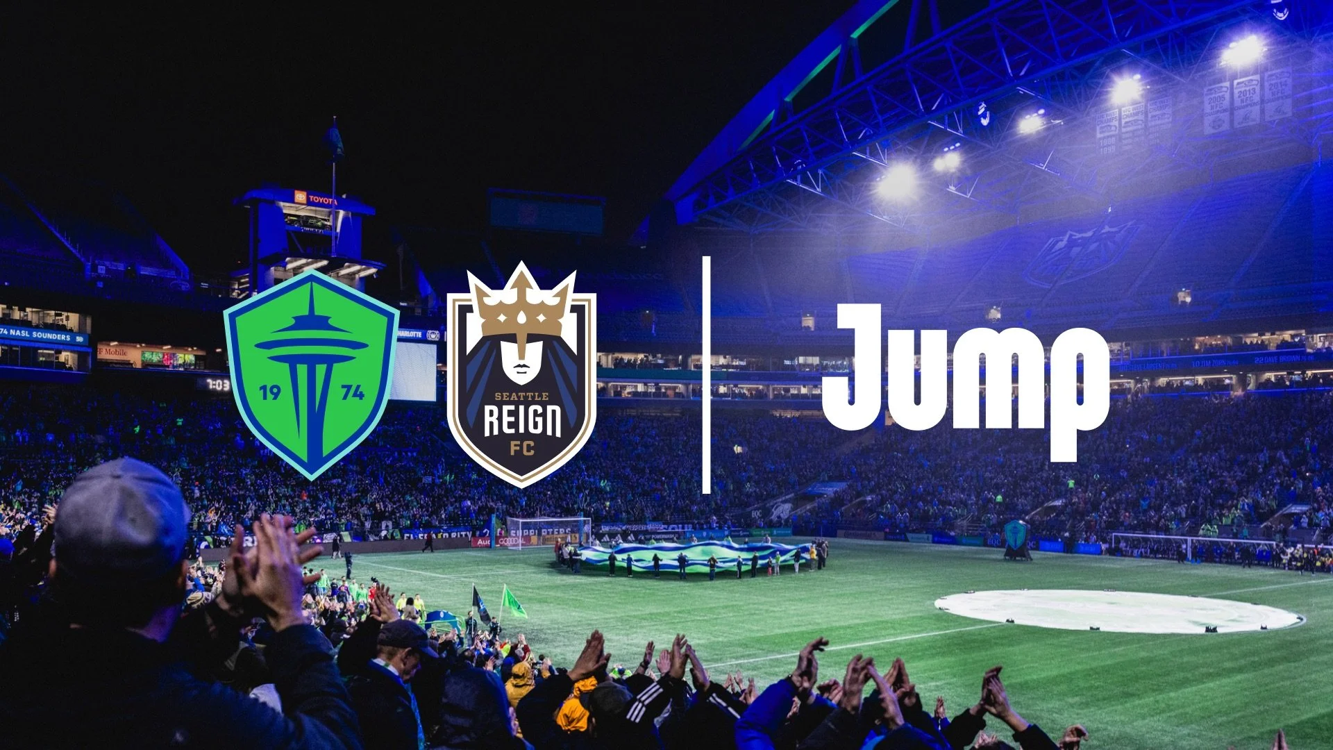 Reign FC and Sounders FC Announce Long-Term Partnership With Jump to Power Next Generation of Seattle’s Soccer Fan Experience