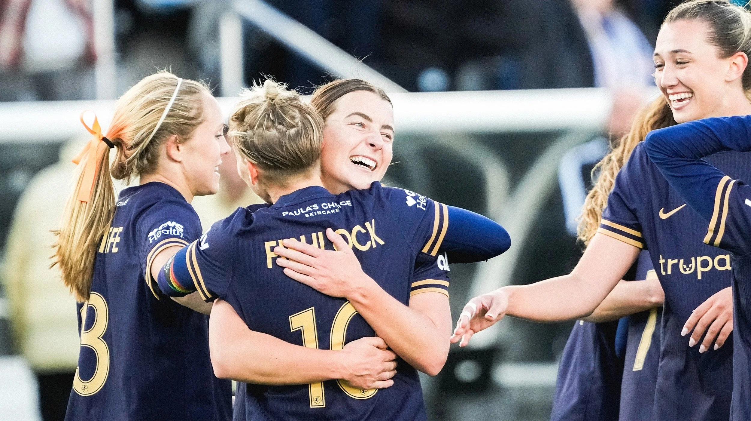 Midfielder Angharad James-Turner Nominated for NWSL Goal of the Week