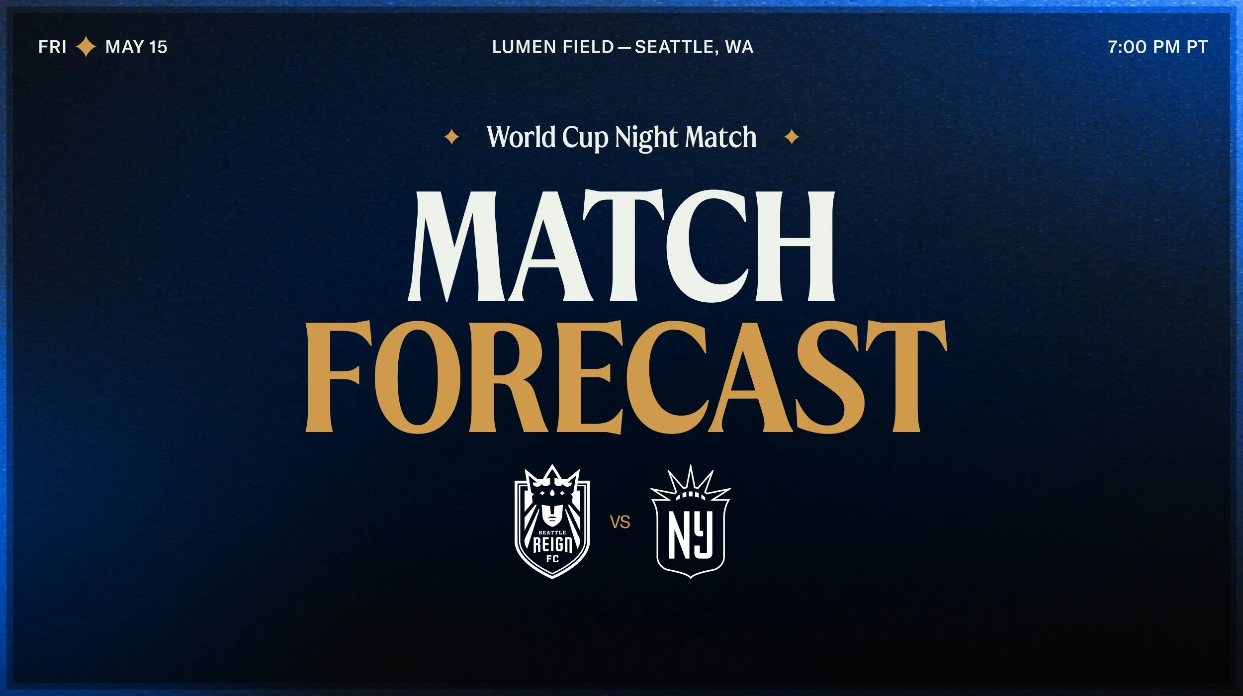 Match Forecast: Reign FC Takes on Gotham FC in World Cup Night this Friday