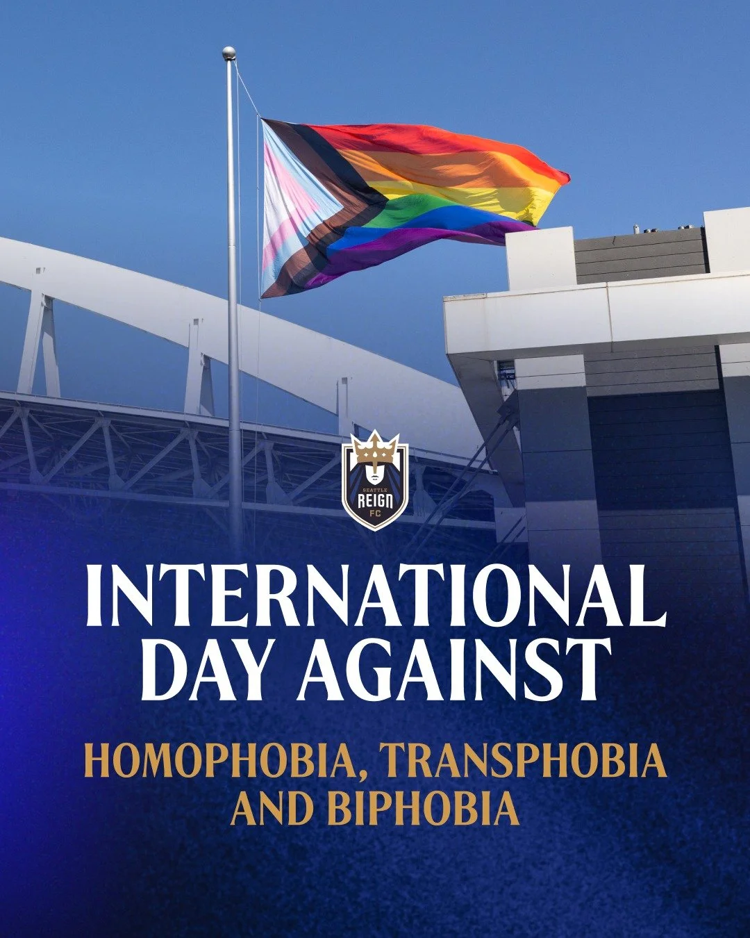 On this International Day Against Homophobia, Transphobia and Biphobia, we stand with our LGBTQ+ community and against all hate.

Everyone has the right to live as their authentic selves.
