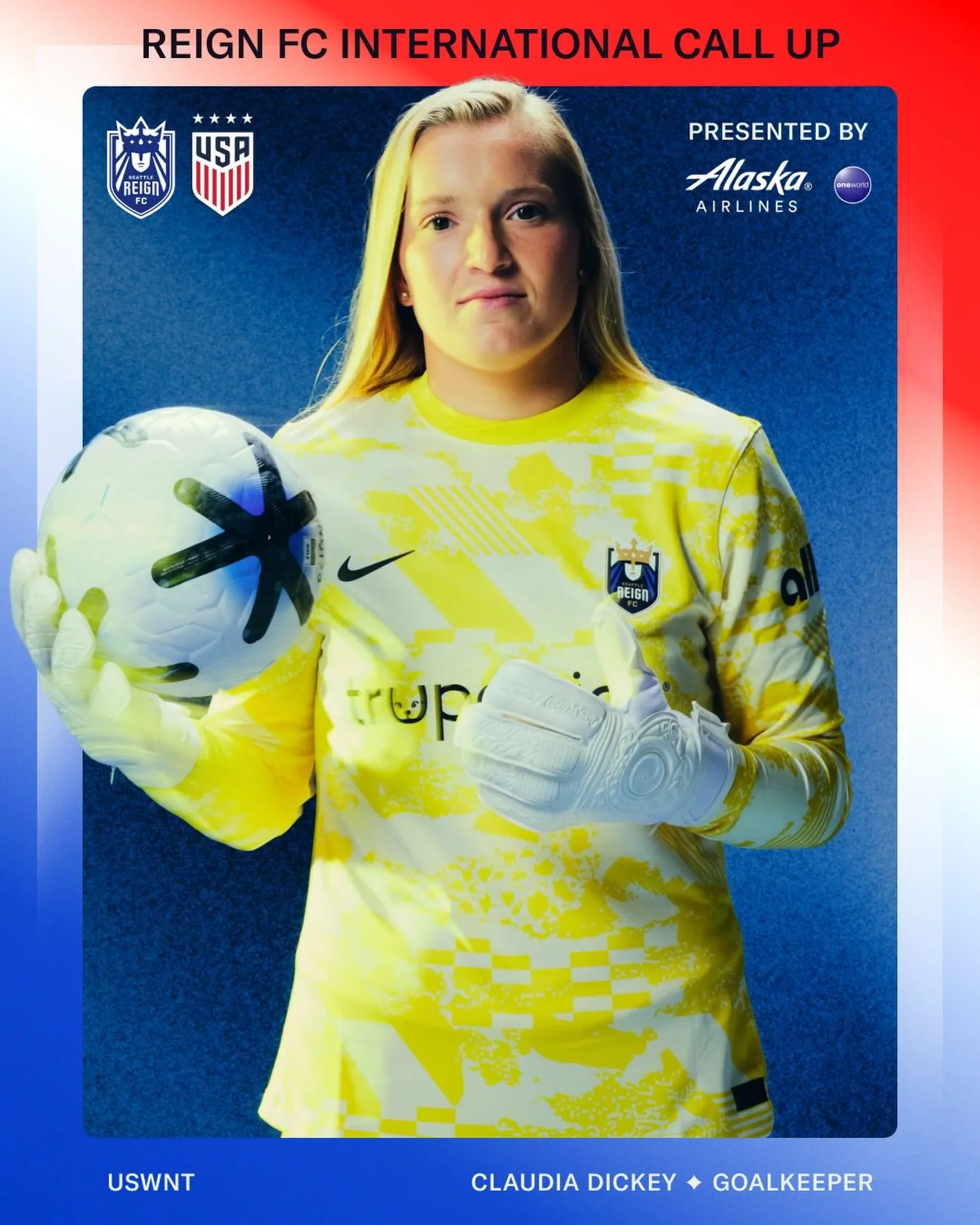 Claudia is heading to Brazil with @uswnt 🇺🇸

Claudia Dickey has been called up to the #USWNT for their upcoming June friendlies against Brazil. 🔥