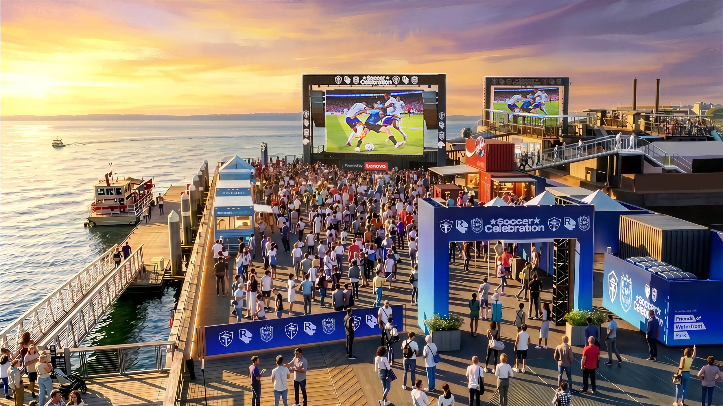 Seattle Soccer Celebration Powered by Lenovo Announces Free-To-Public Programming During FIFA World Cup 2026™, Including Rave 52 Free Play Events