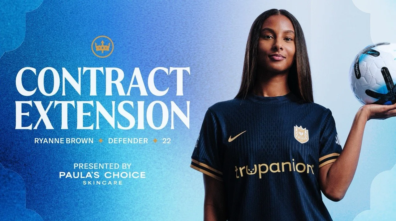 Defender Ryanne Brown Signs Contract Extension with Seattle Reign FC